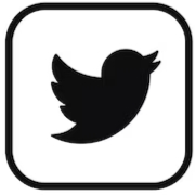 Twitter logo.